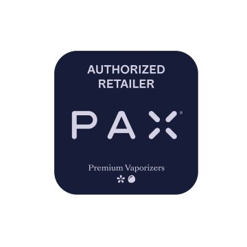 PAX door label - Authorized retailer navy