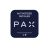 PAX door label - Authorized retailer navy